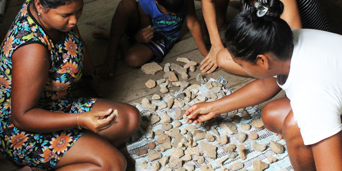 Ribeirinhos da Amazônia vão estudar história com vestÃ­gios arqueológicos das comunidades onde vivem