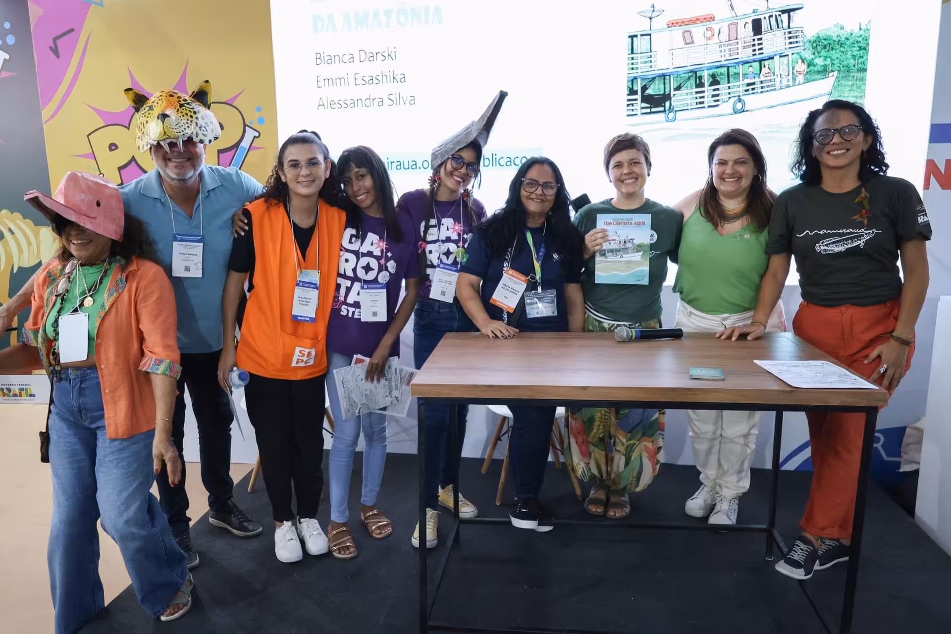 encontro pop ciencia tefe mamiraua
