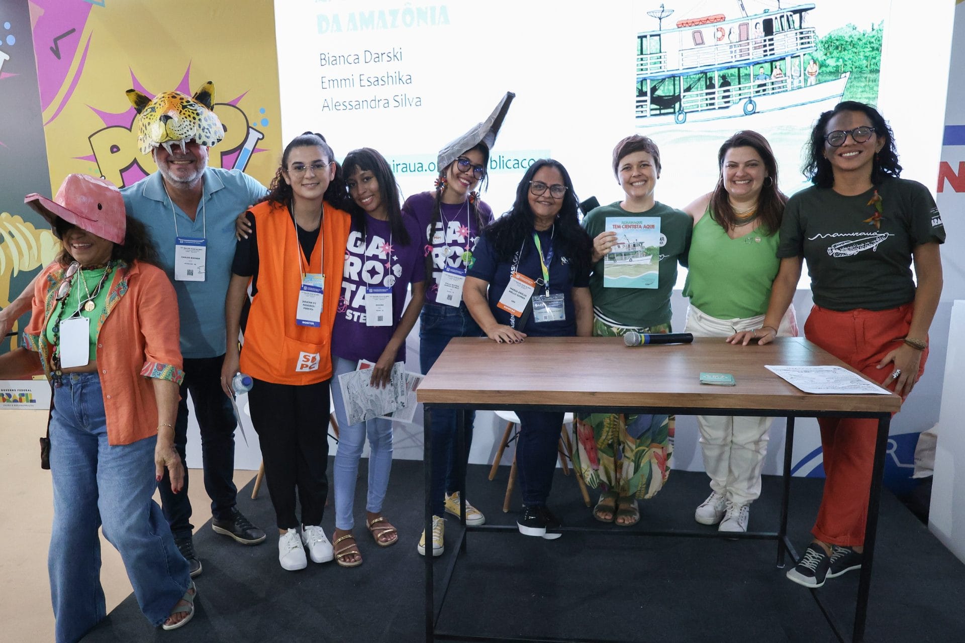 encontro pop ciencia tefe mamiraua