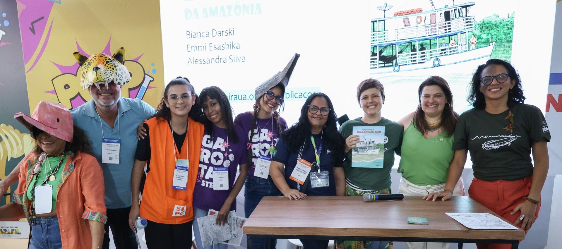 Instituto Mamirauá e parceiros realizam Encontro Pop Ciência Tefé para fortalecer a difusão da ciênciano interior do Amazonas 